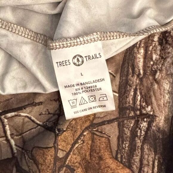 Cabela's Brown and Green Short Sleeve Tee 8 0481 - Picture 4 of 6